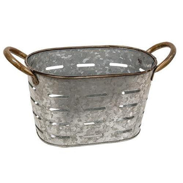 2/set Oval Olive Buckets - The Fox Decor